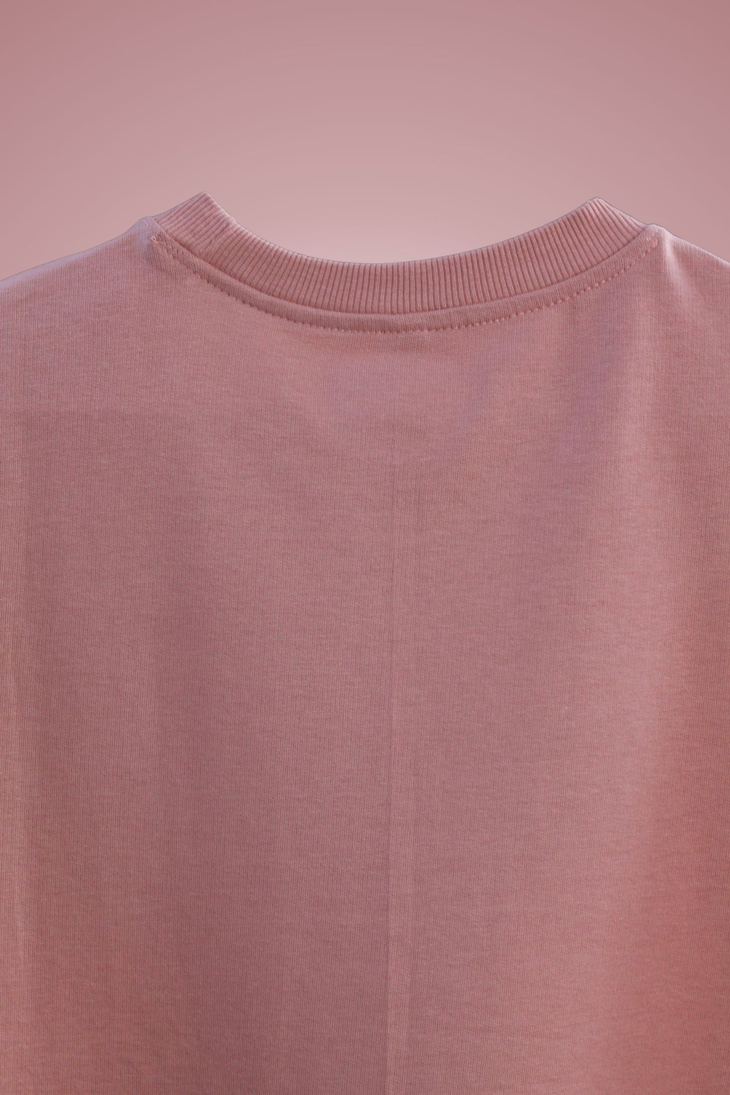 Never Basic Rose Pink Oversized T-Shirt