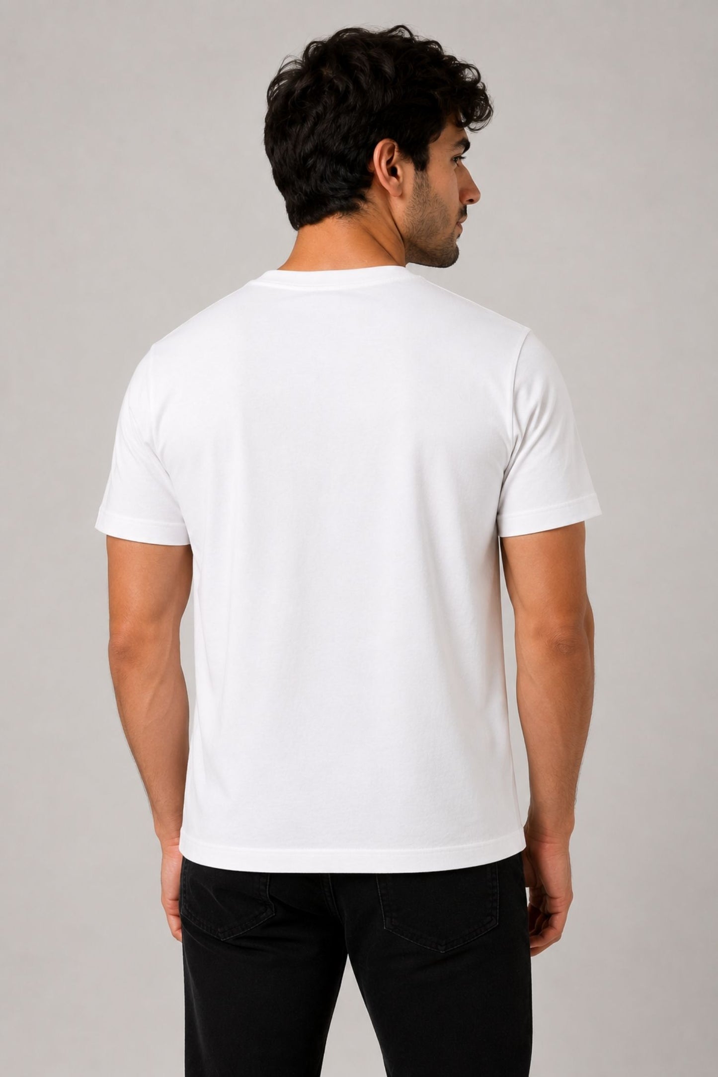 Seas The Day White Regular Fit T-shirt