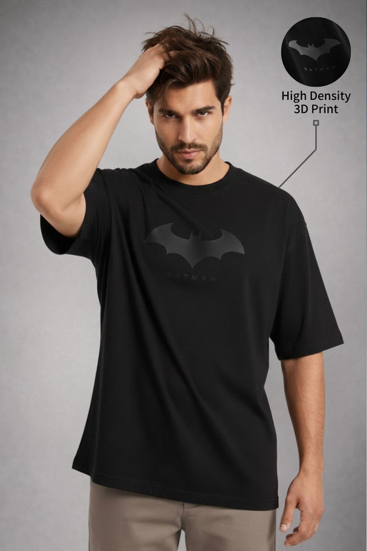Dark Knight 3D Oversized T-Shirt