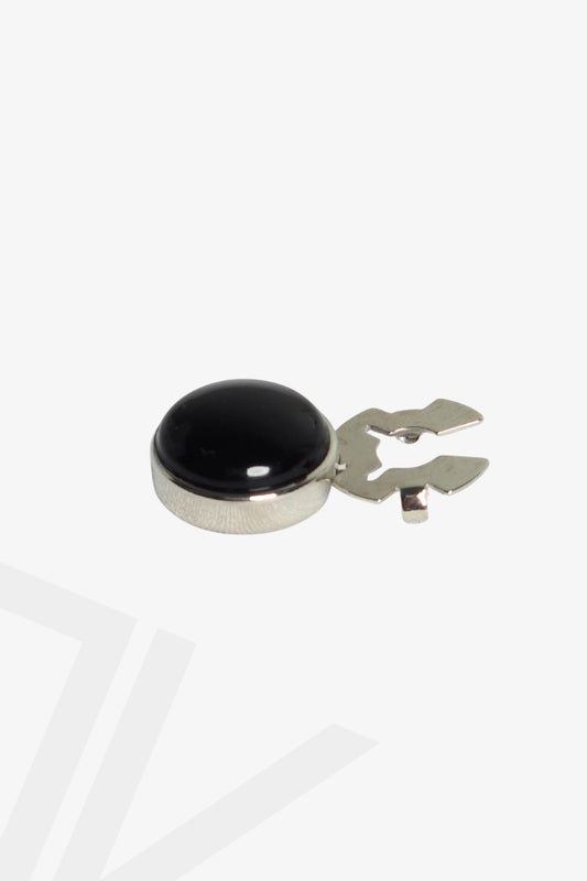 Silver Plated Button Covers