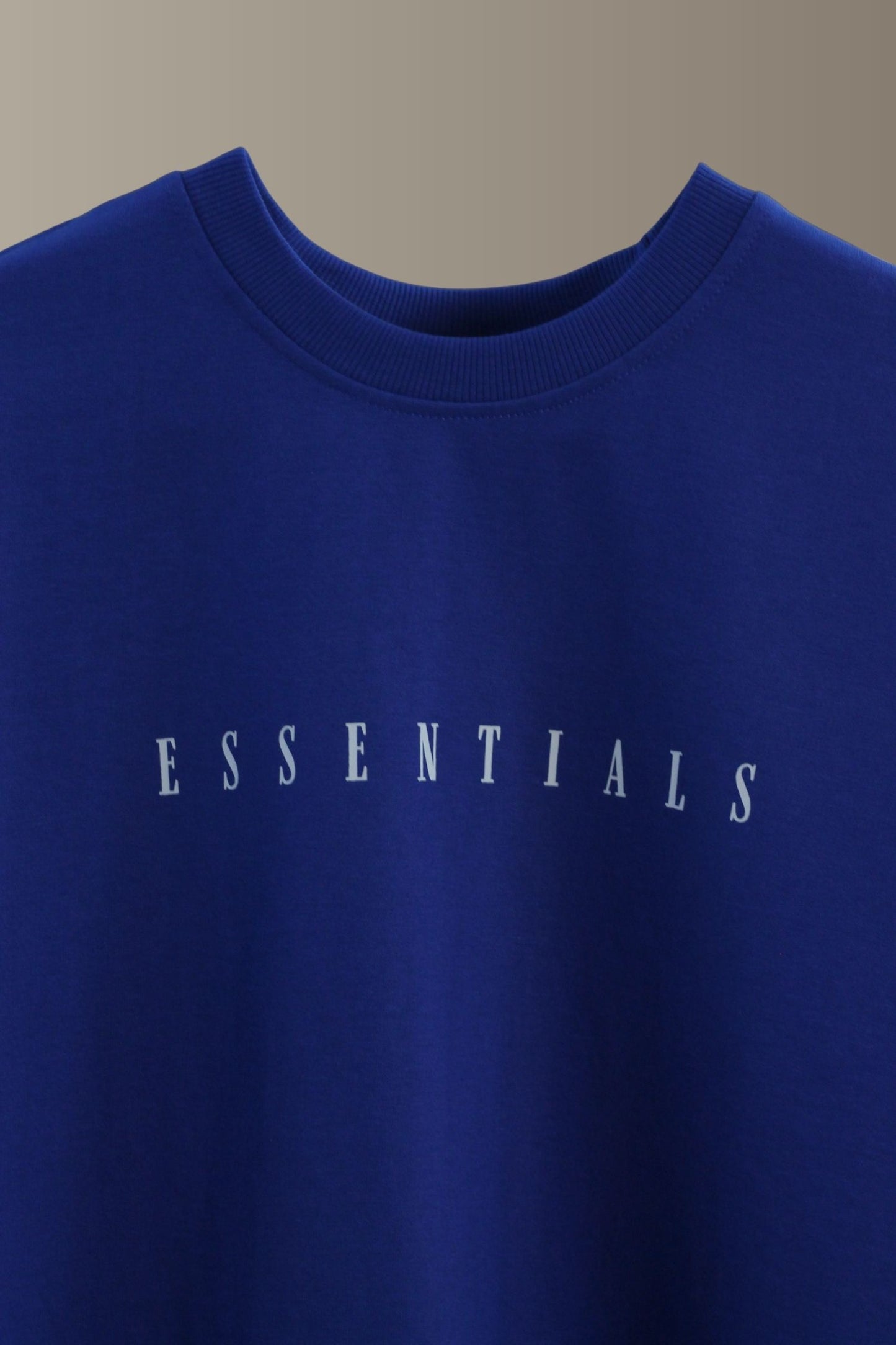 Essentials Royal Blue Oversized T-Shirt