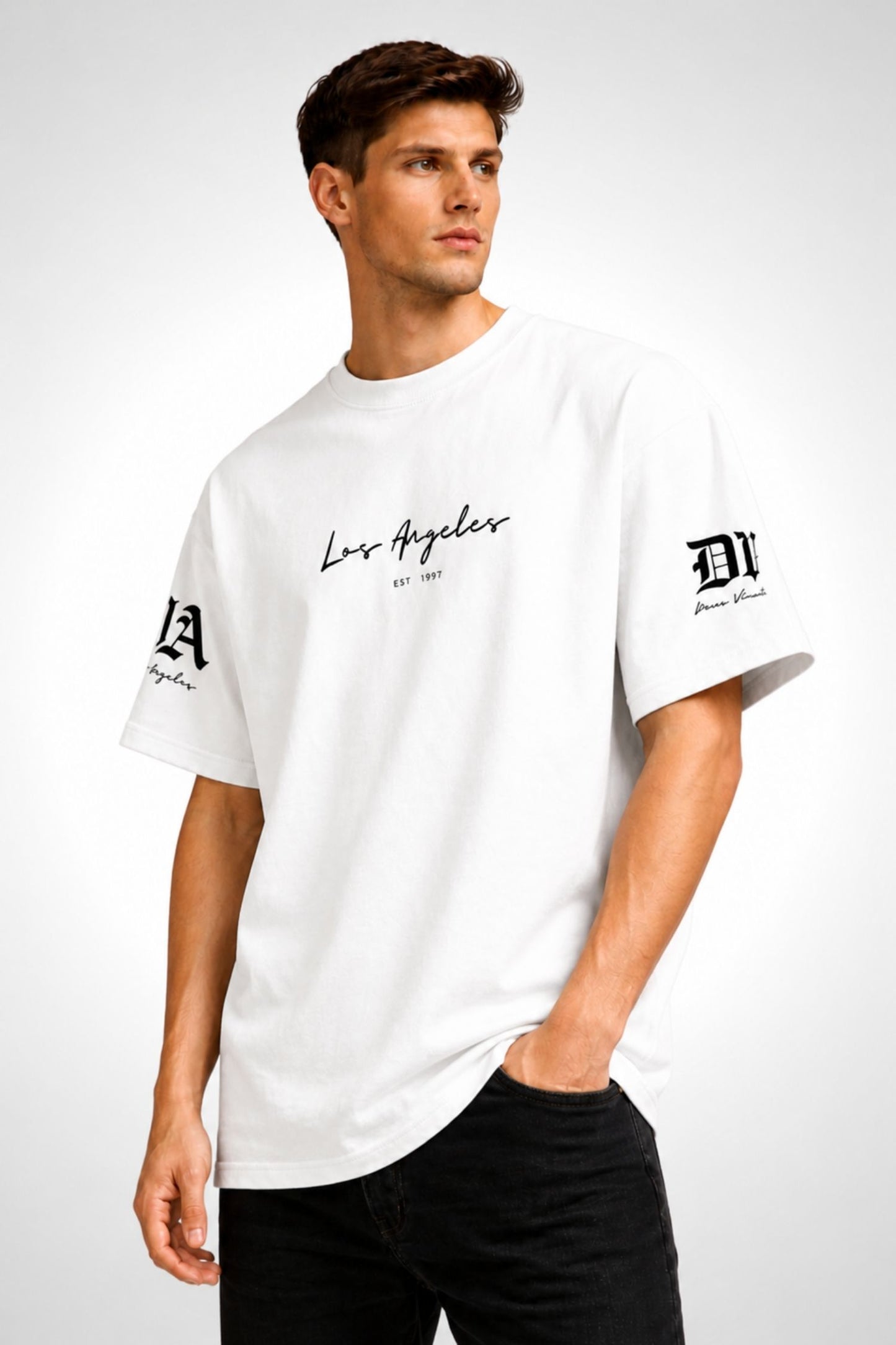 Los Angeles Premium Oversized T-Shirt