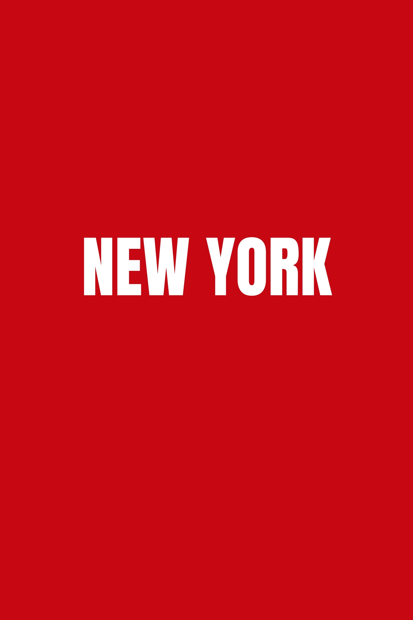 New York Red Hoodie
