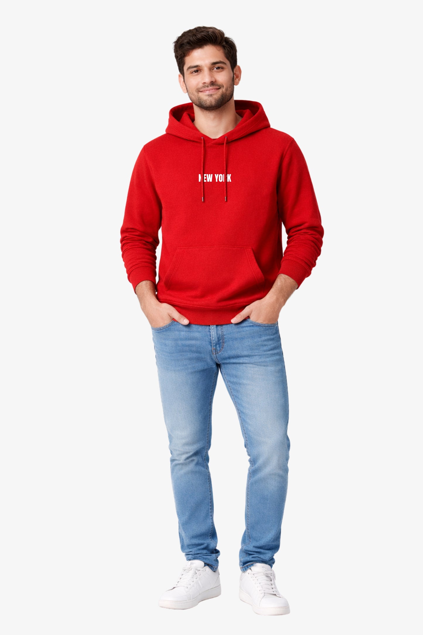 New York Red Hoodie