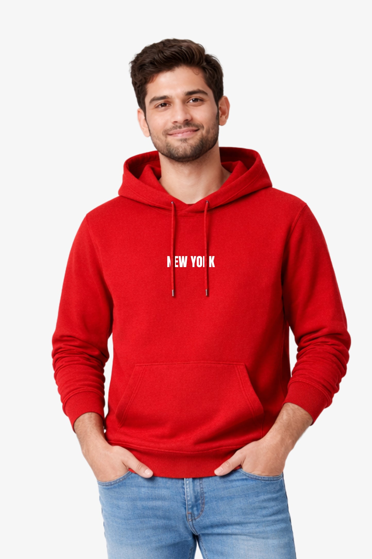 New York Red Hoodie