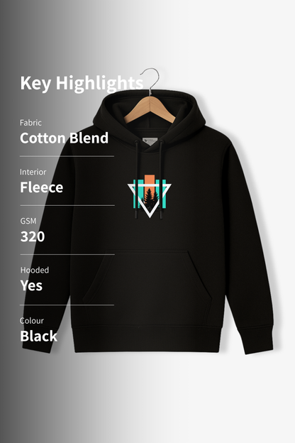 Black Treefall Hoodie