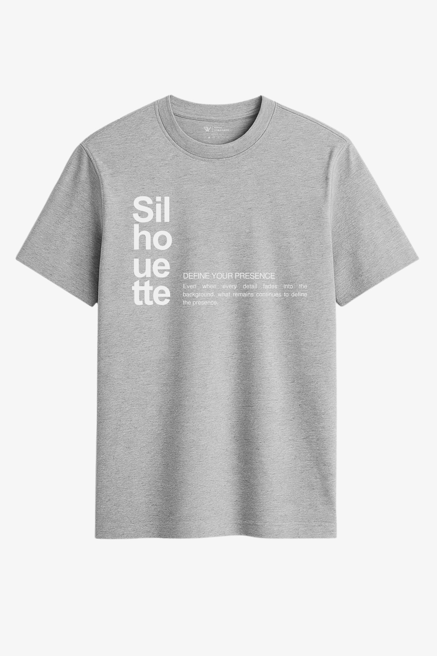 Silhouette Grey Regular Fit T-shirt
