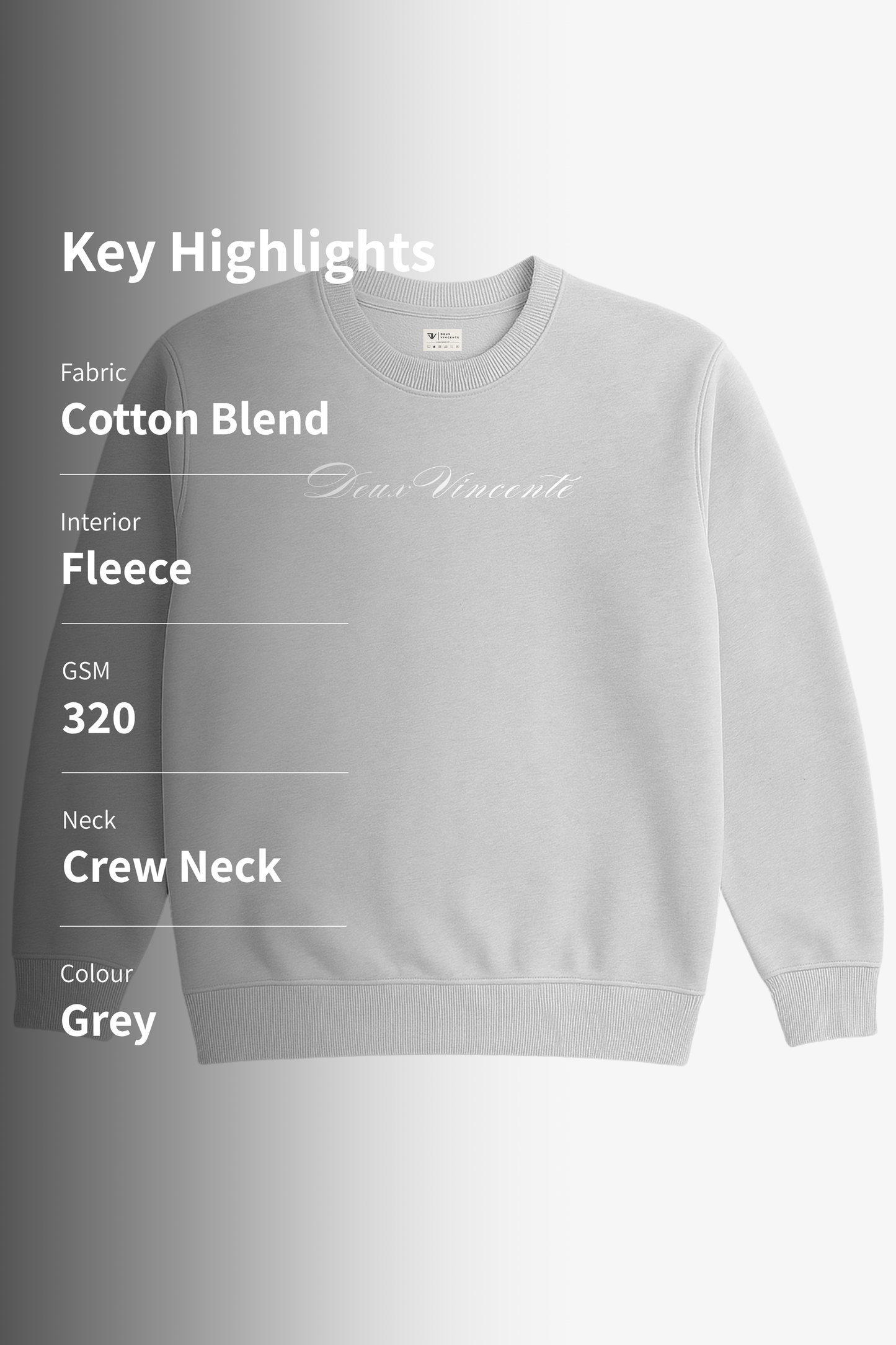 DV Classic Grey Sweatshirt