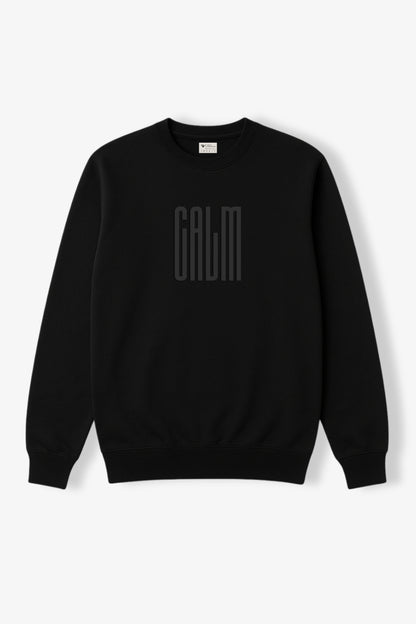 Calm Black Sweatshirt