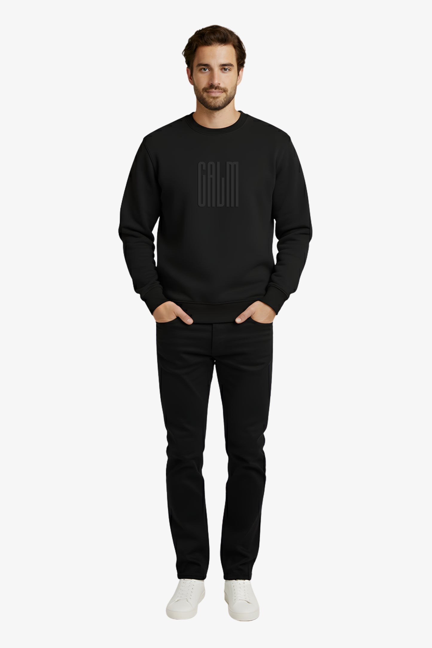 Calm Black Sweatshirt