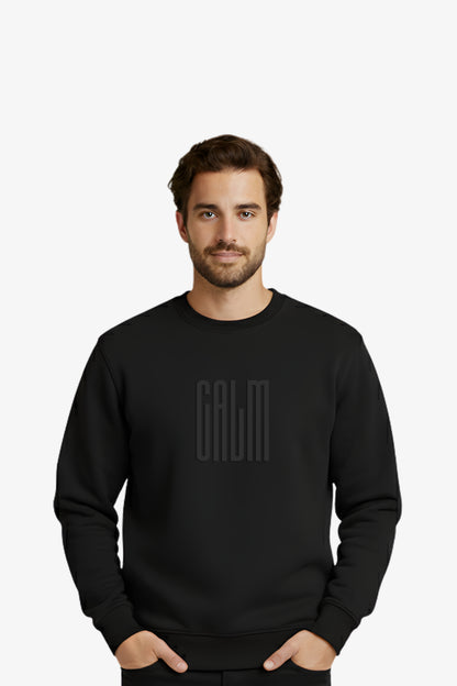 Calm Black Sweatshirt