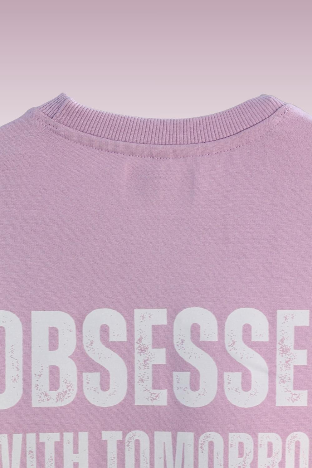 Obsessed Lavender Oversized T-Shirt