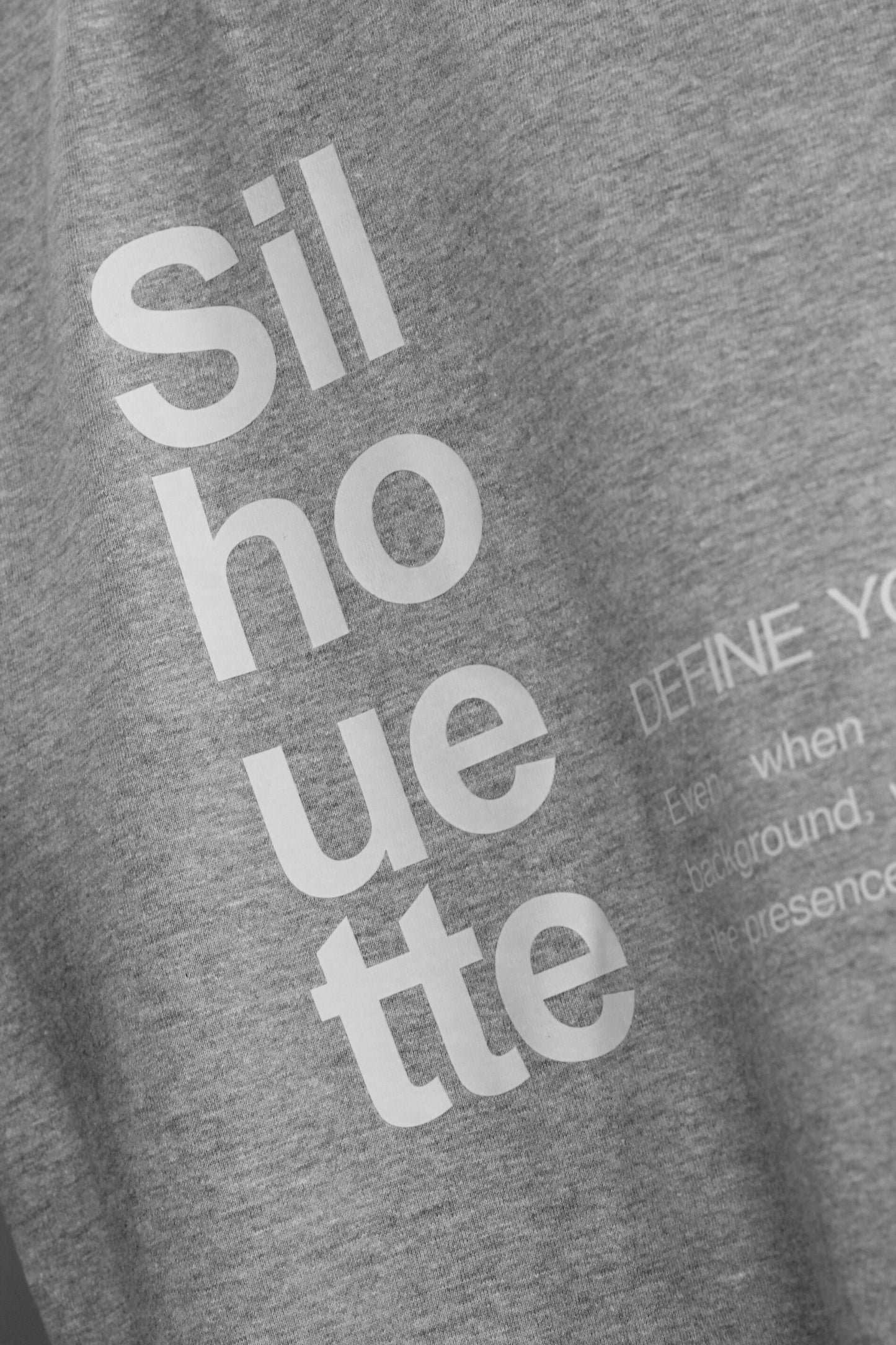 Silhouette Grey Regular Fit T-shirt