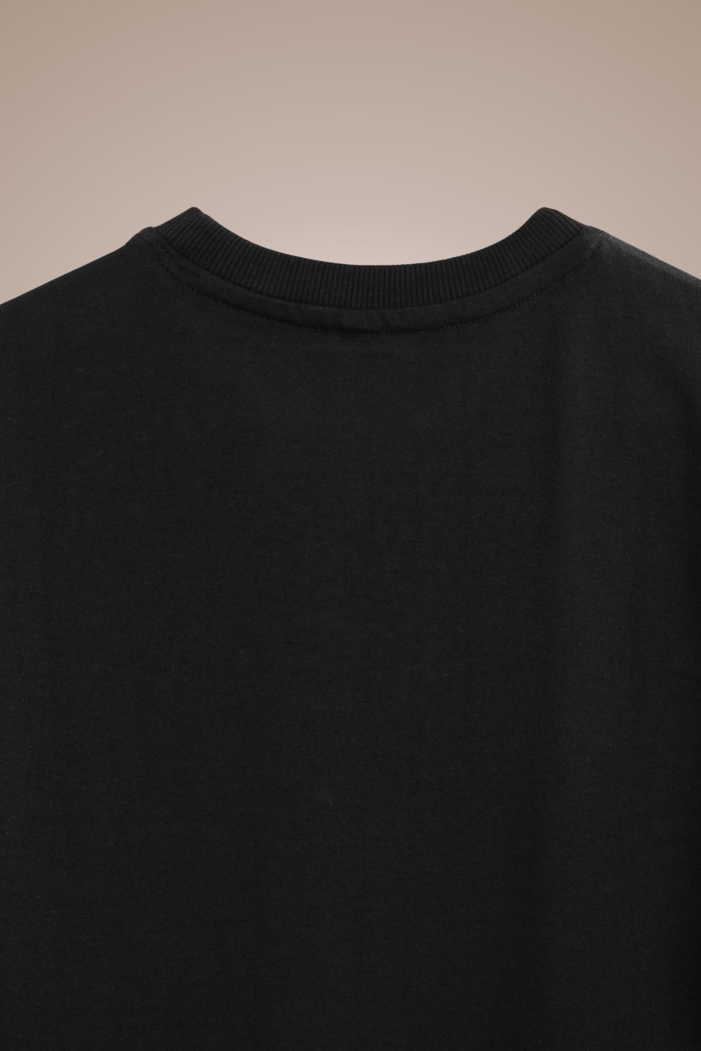 Too Rare To Care Black Oversized T-Shirt