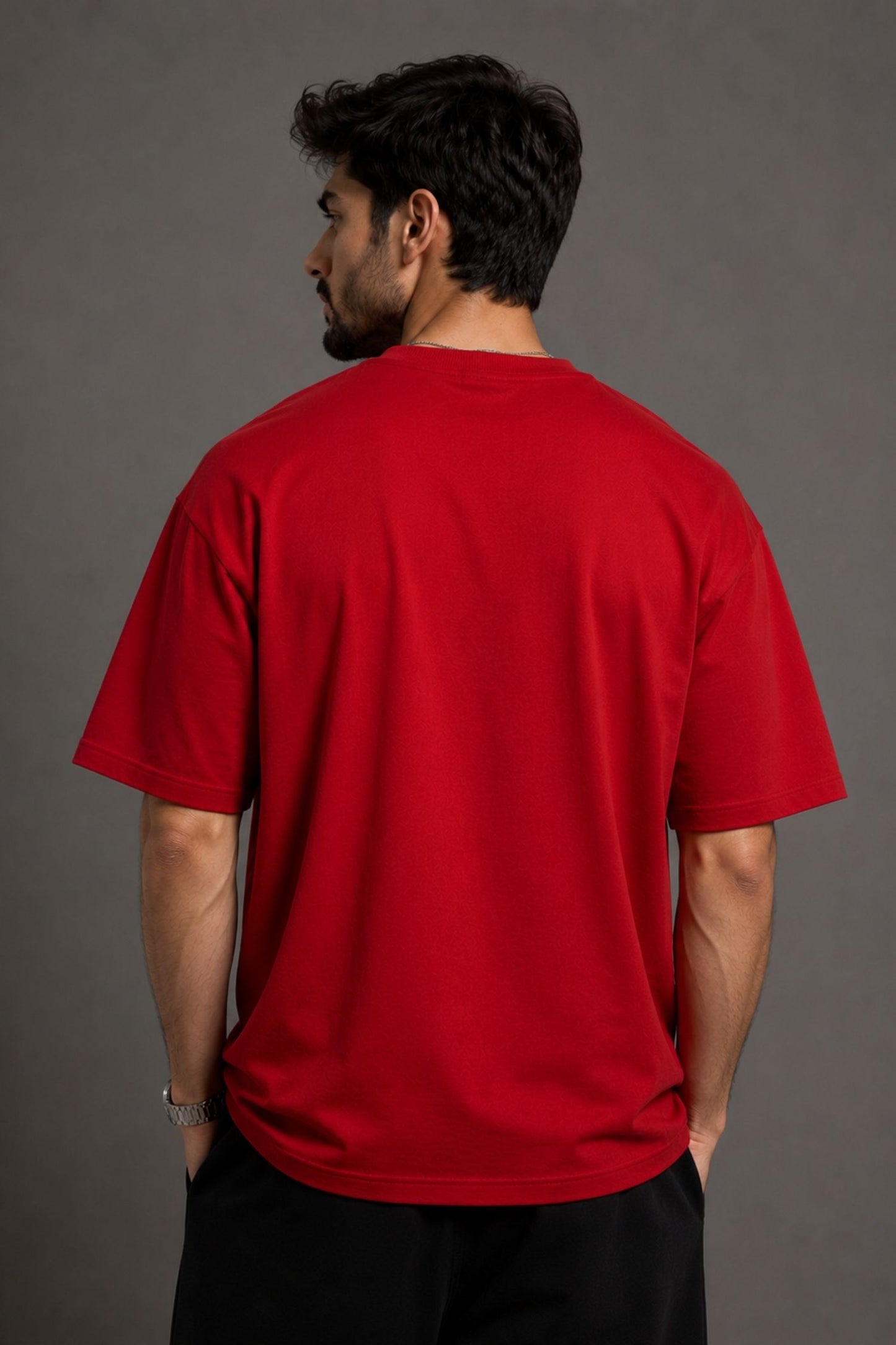 Boston Red Premium Oversized T-Shirt
